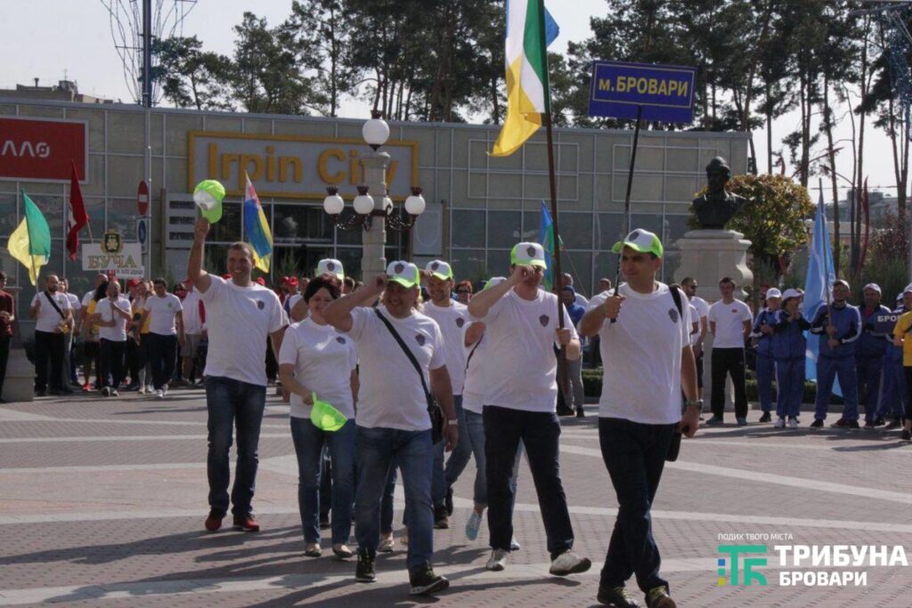 Команда броварських депутатів виборола 10 місце на спортивних змаганнях в Ірпіні