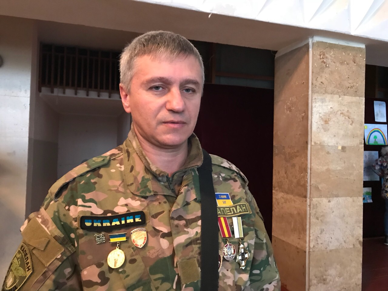 Місто, люди і місця: на війні немає невіруючих і конфесій — капелан Володимир Вшивкін