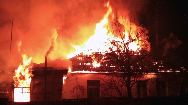 У селі Броварського району під час пожежі загинули маленька дитина і пенсіонер