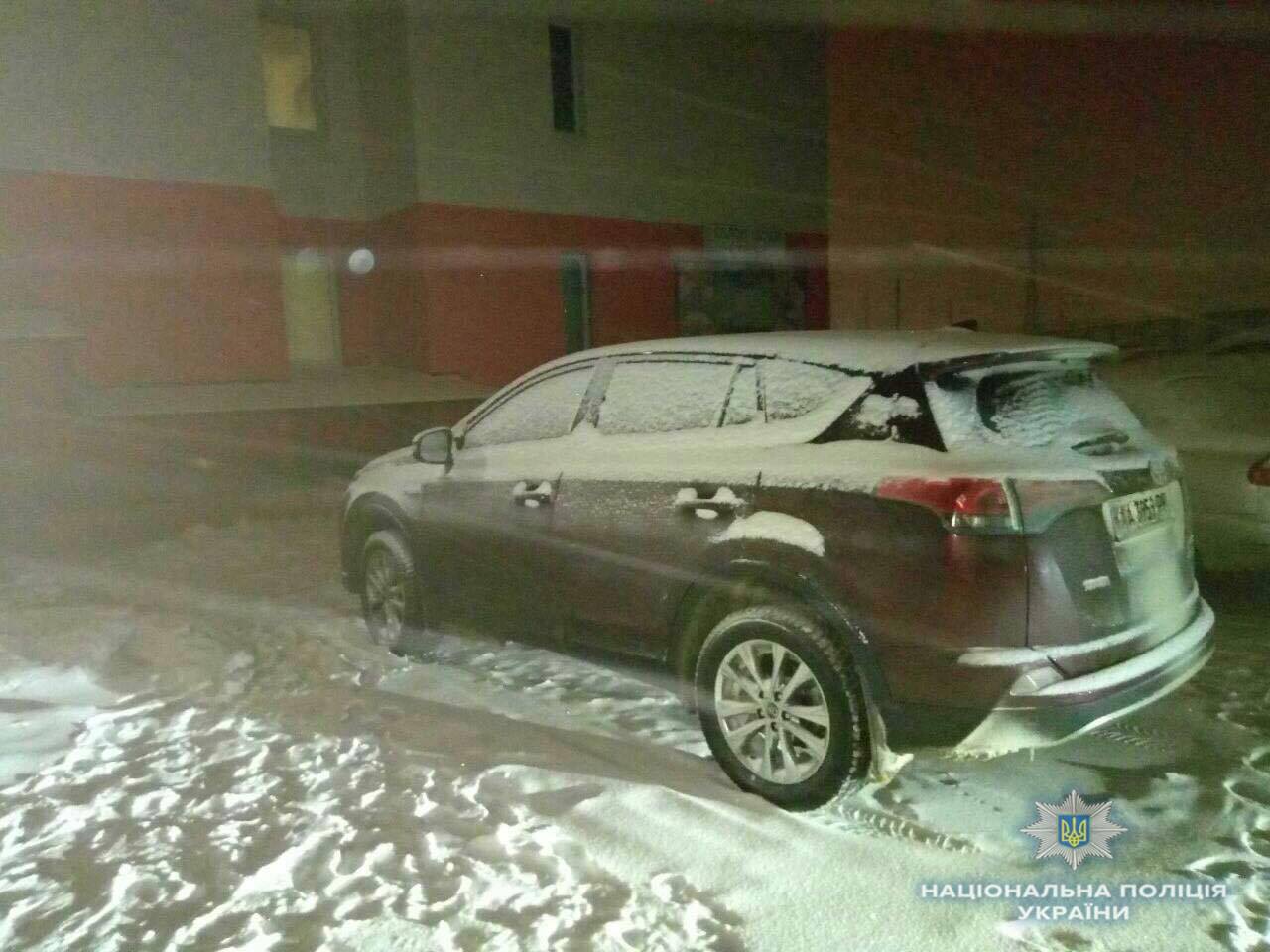 Броварські патрульні знайшли викрадене у Києві авто