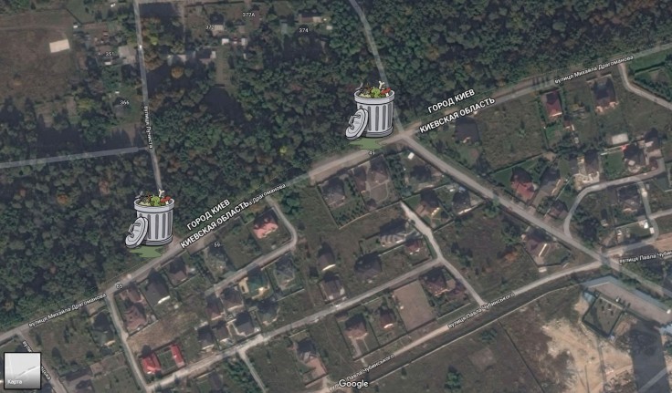 Сміттєві баки при вході в лісництво встановлять наступного року