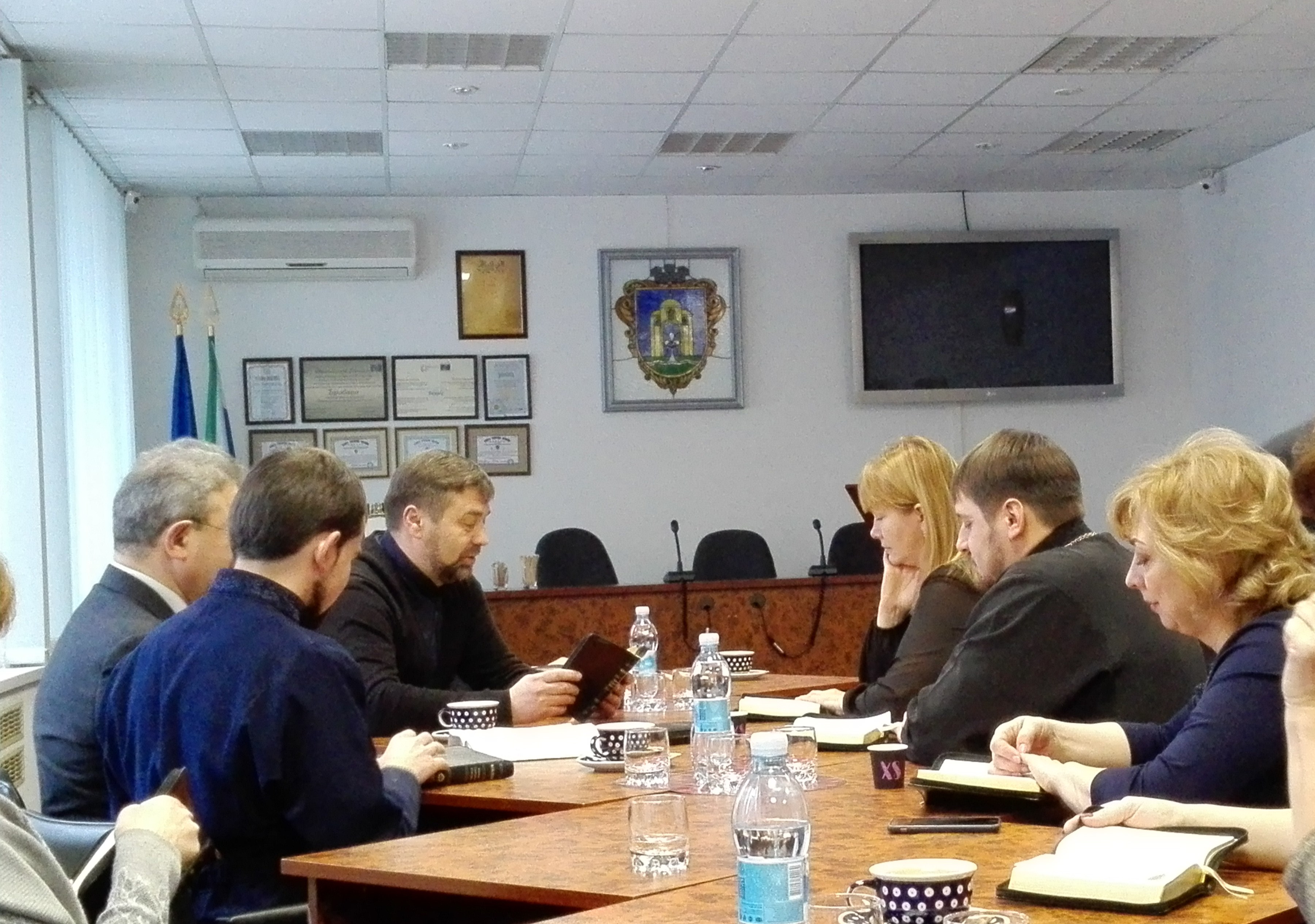 Різдвяний молитовний сніданок: у міській раді продовжують сіяти Боже слово