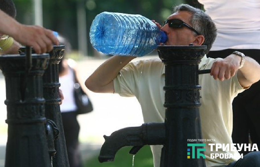 Якість води у бюветах міста: свіжі результати від КП «Броваритепловодоенергія» літня пора, спека