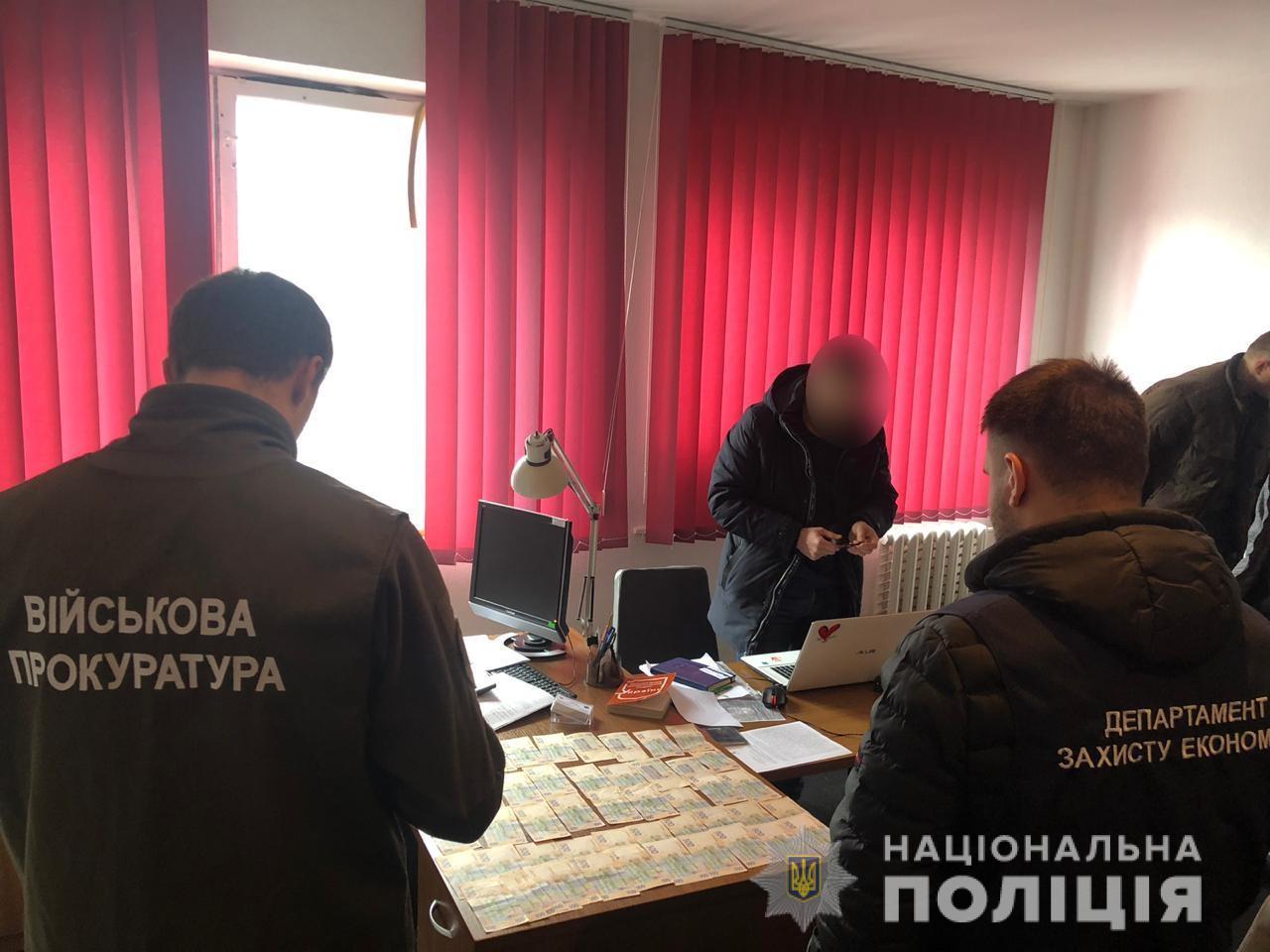 У Броварах затримали заступника директора одного з підприємств на хабарі в сумі 25 тис.грн