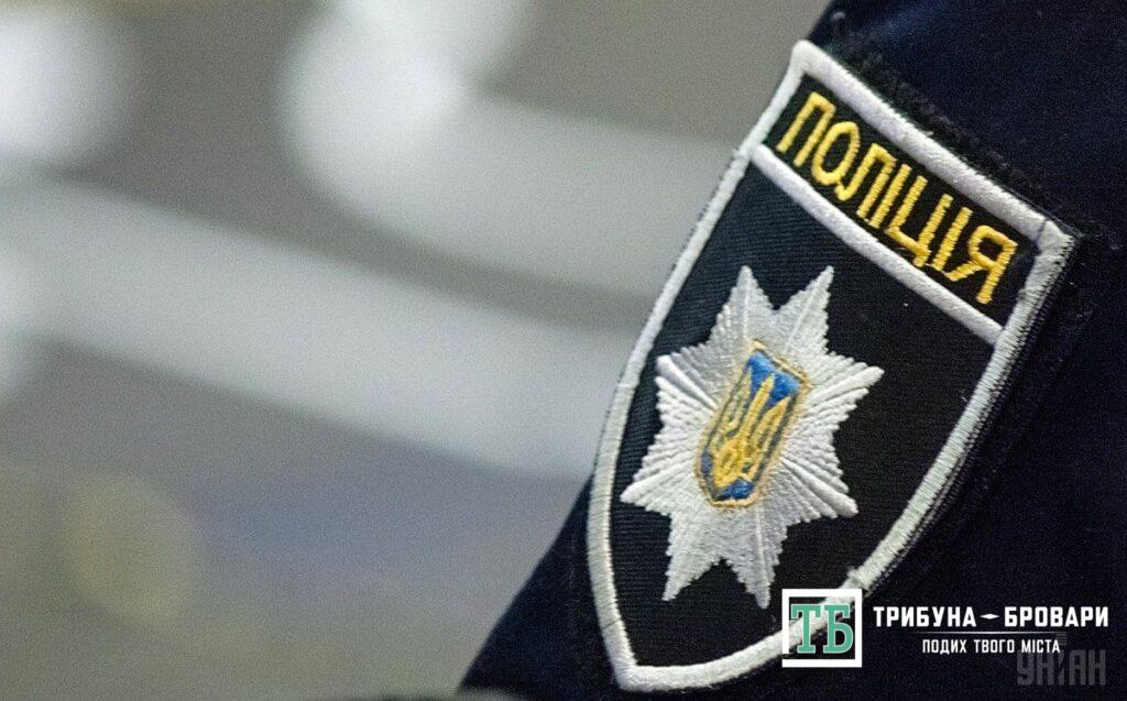 Клеїв листівки на стовпах: у Красилівці поліція притягла до відповідальності агітатора. ВІДЕО Шеврон, Національна поліція України