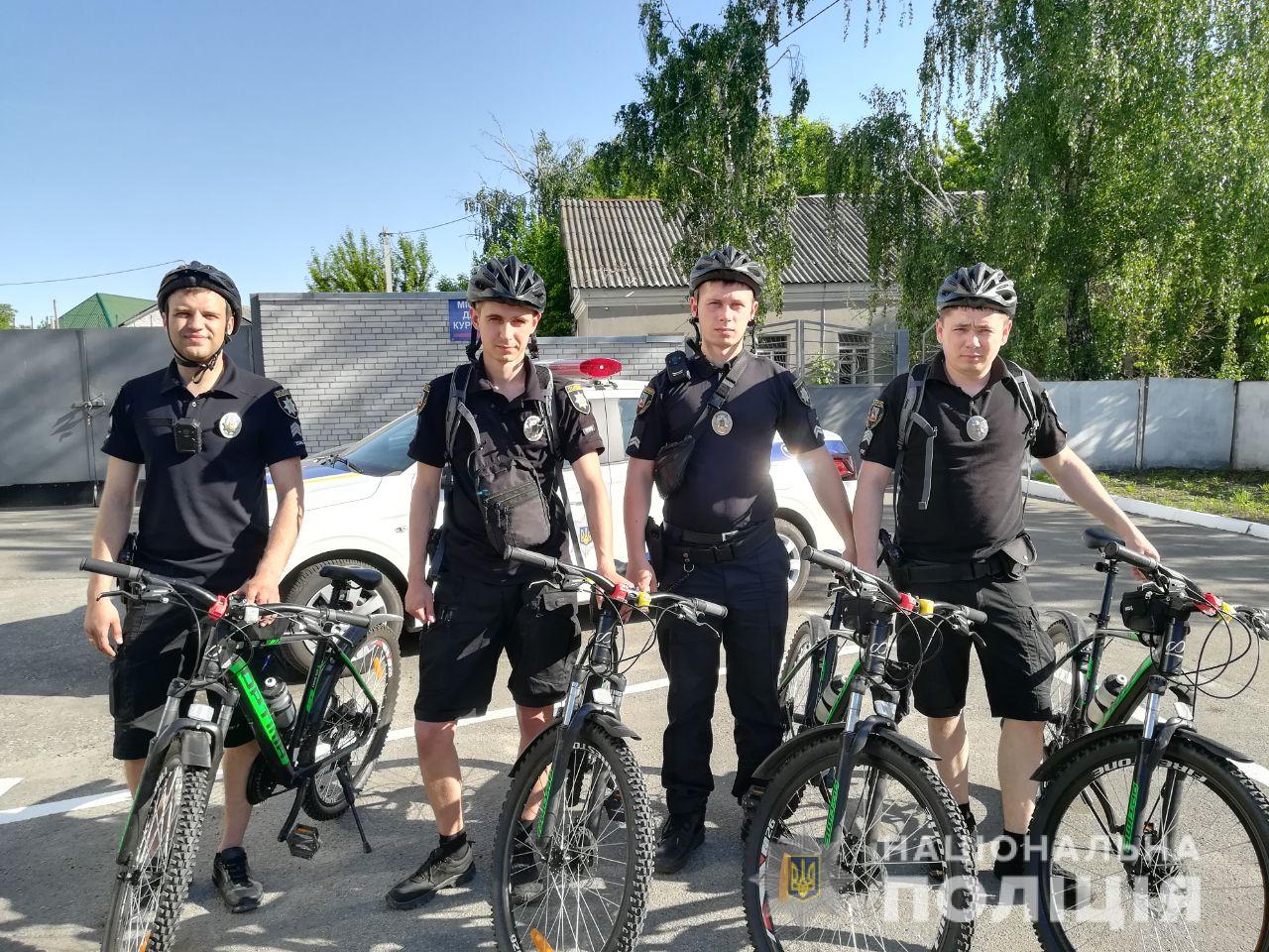 Броварські вулиці та парки охоронятиме велопатруль