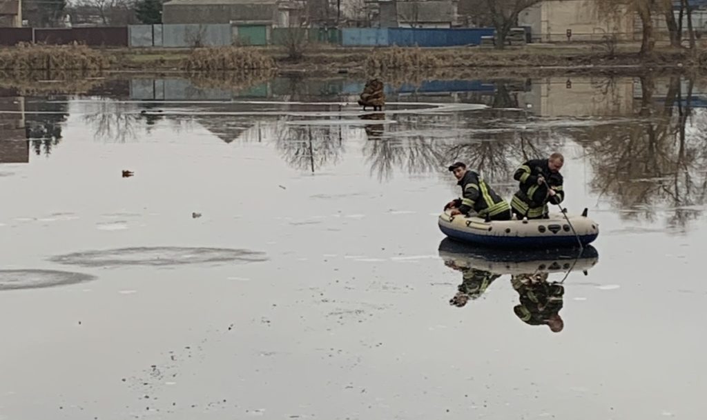 Требухів, водойма, рятувальники