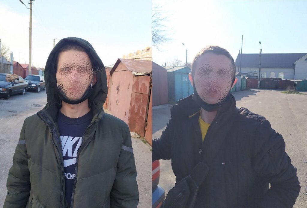 Поліція спіймала гаражних крадіїв затримані крадії