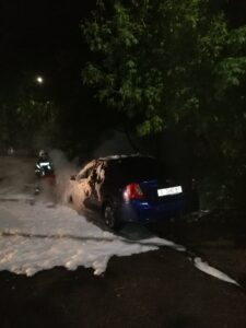 Згоріла автівка