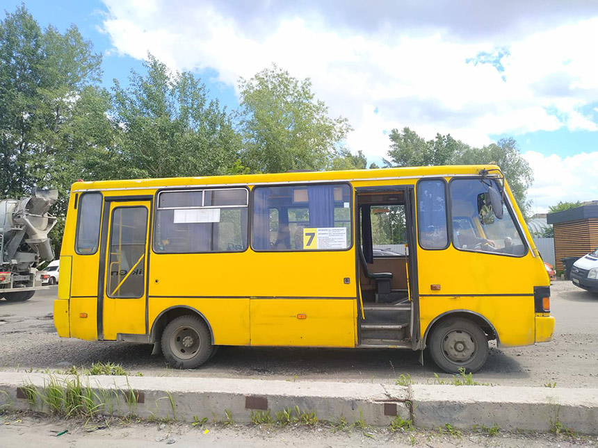 Конкурс на маршрутки №№ 4 і 7 перенесли, подався один перевізник 7 маршрутка № 7