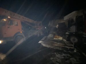 ДТП із займанням фури