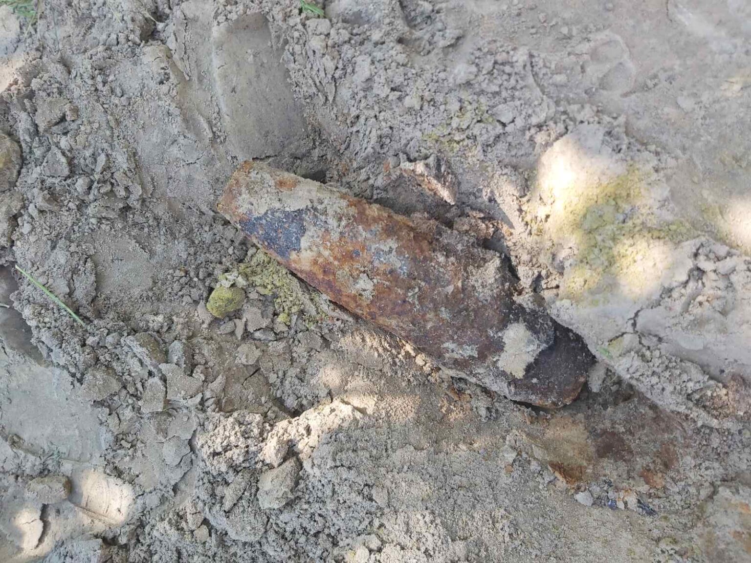 снаряд у Рожівці