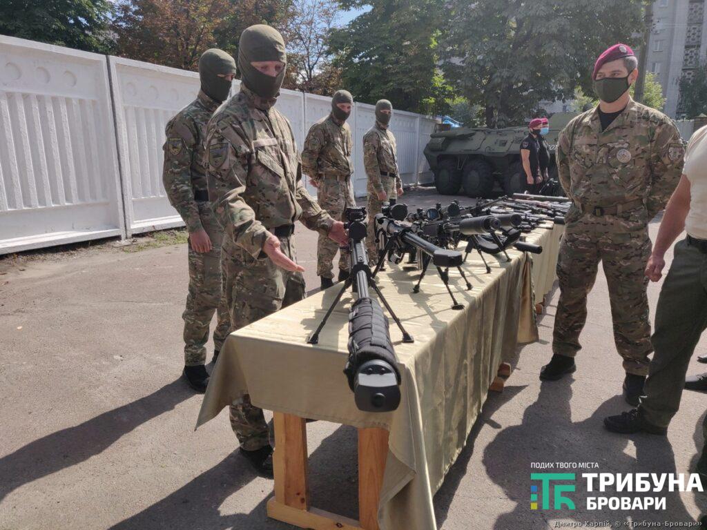 Озброєння, техніка і новий спортзал броварських спецпризначенців. ФОТОРЕПОРТАЖ Спецпризначенці 22.08.2020