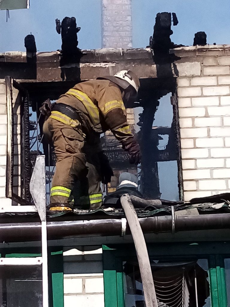 Пожежа дачного будинку в Заворичах
