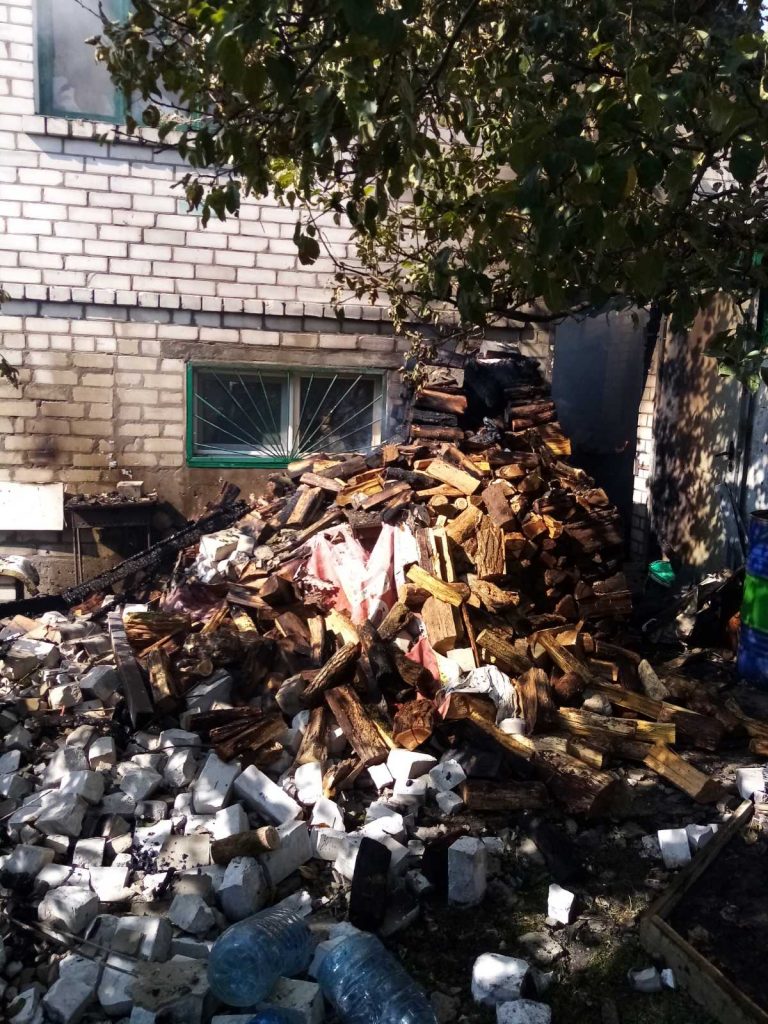 Пожежа дачного будинку в Заворичах