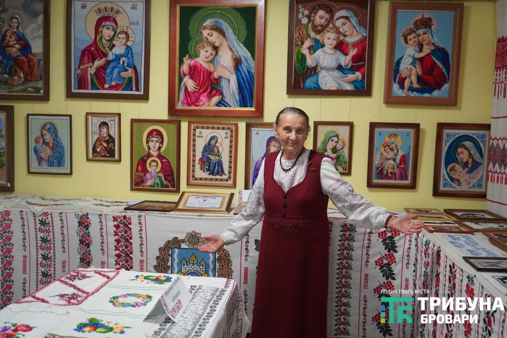 83-річна майстриня з Великої Димерки відкрила музей української вишивки. ФОТО