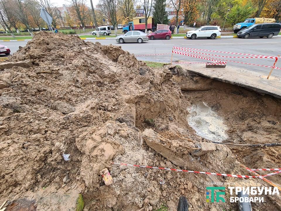 порив тепломережі