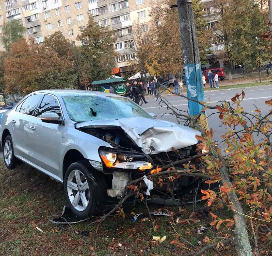 На «зебрі»: нетверезий поліціянт у Броварах збив на смерть матір та травмував доньку. ФОТО