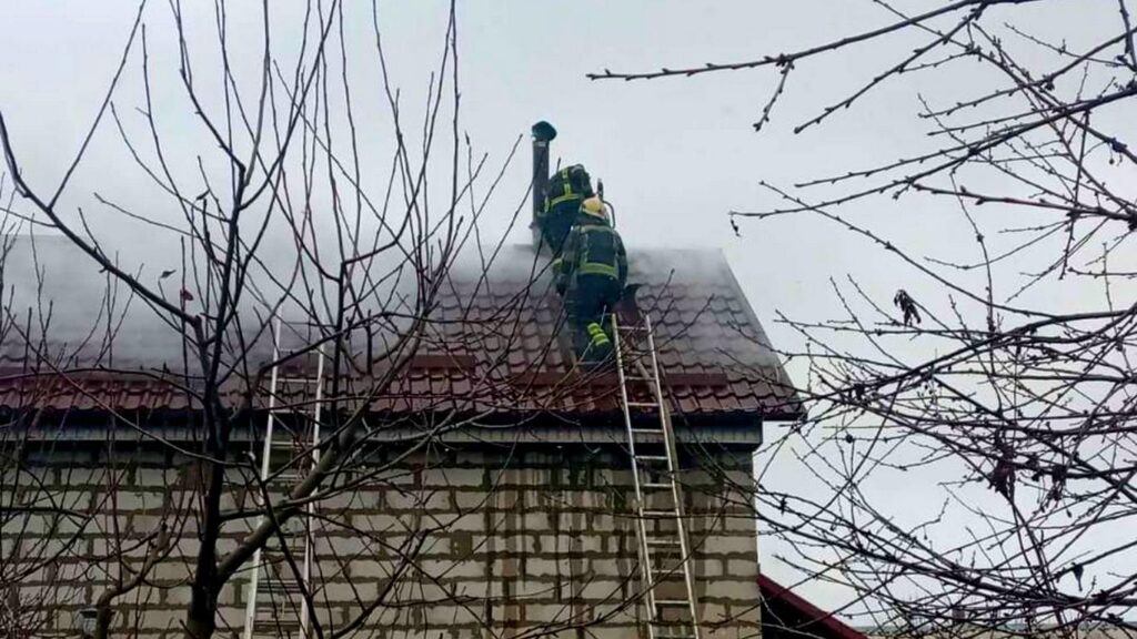 Пожежа Заворичі 13 січня