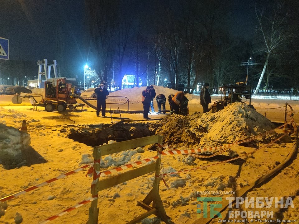 Обвал колектора