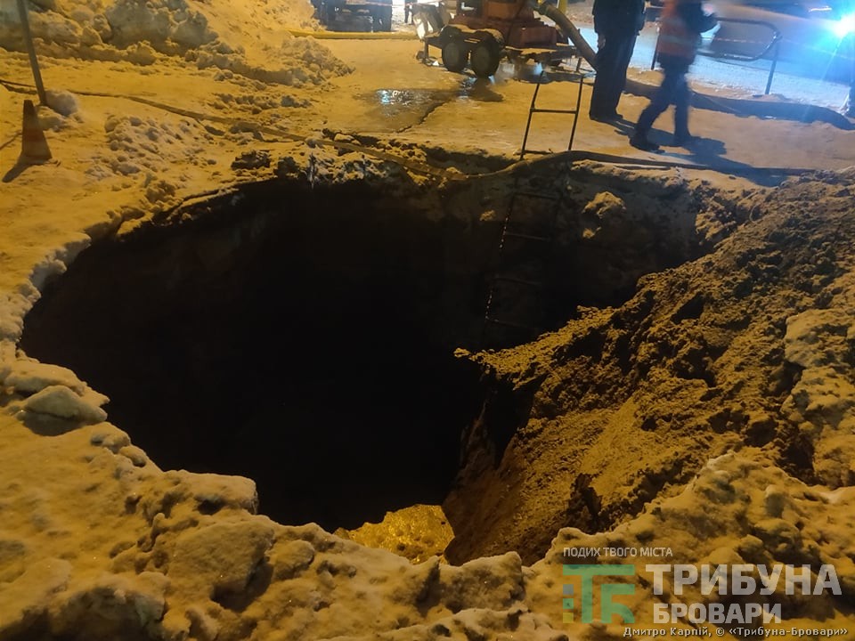 Обвал колектора