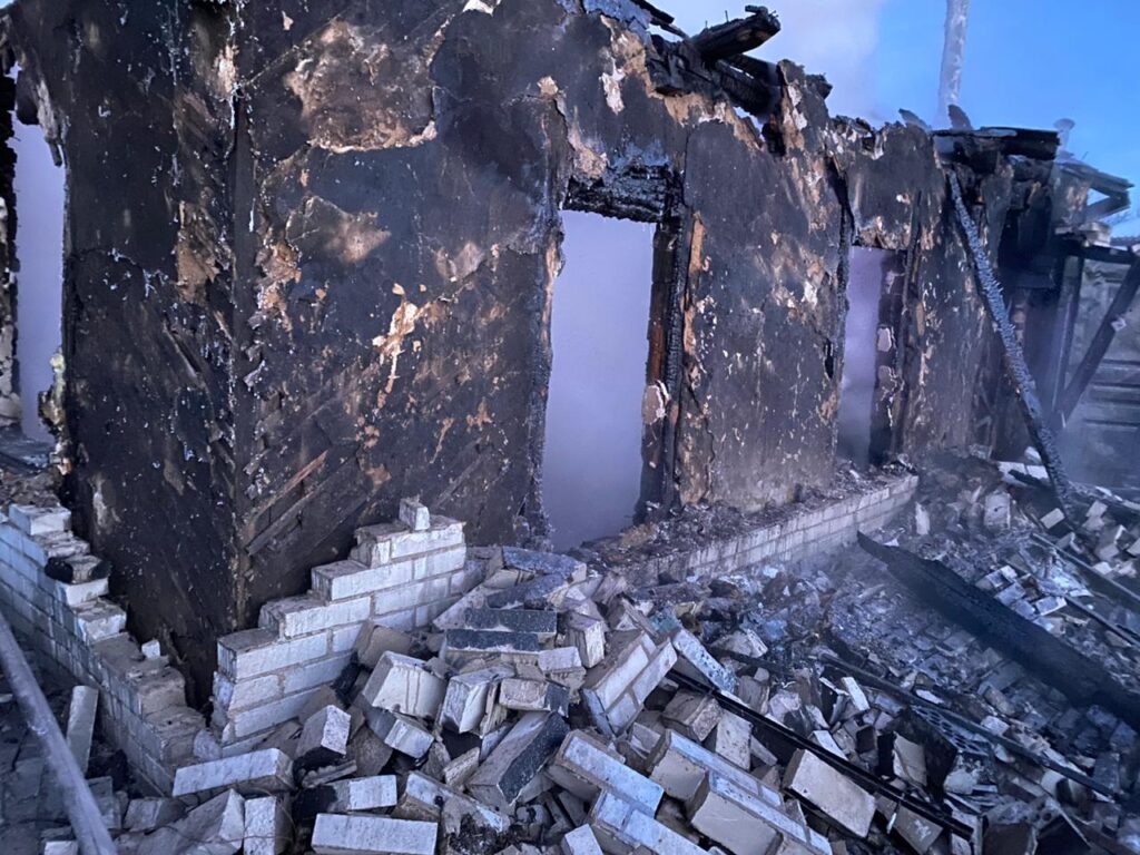 Горить житловий будинок у Світильні 19.02.2021, фото - ДСНС