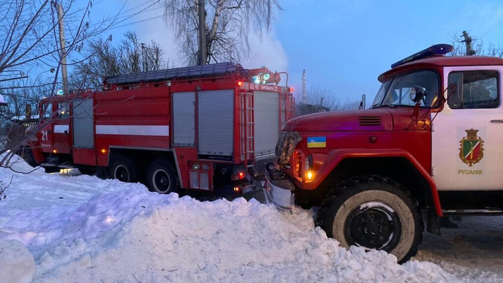 Горить житловий будинок у Світильні 19.02.2021