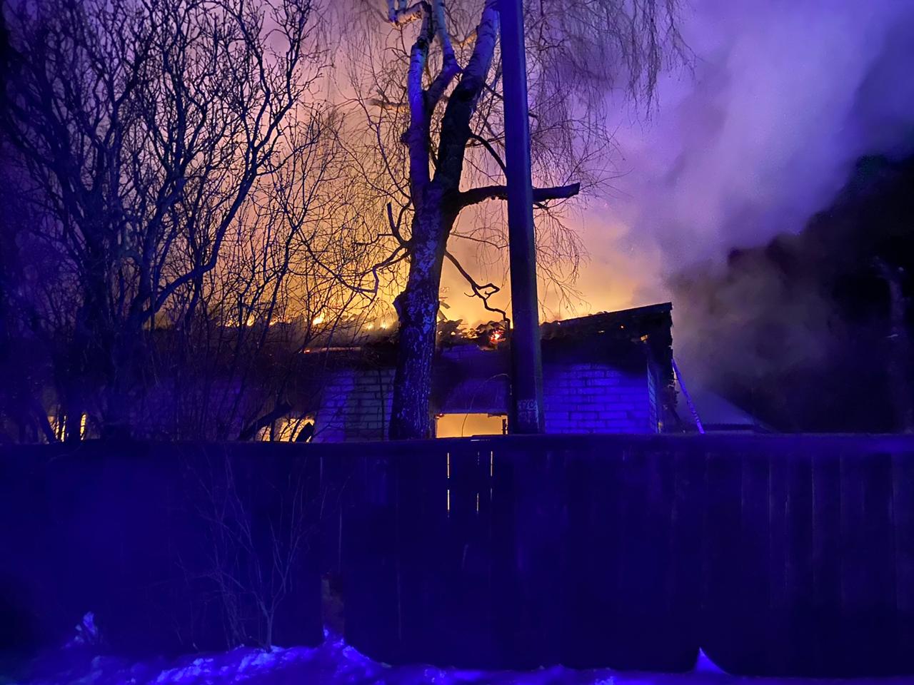 Горить житловий будинок у Світильні 19.02.2021, фото - ДСНС