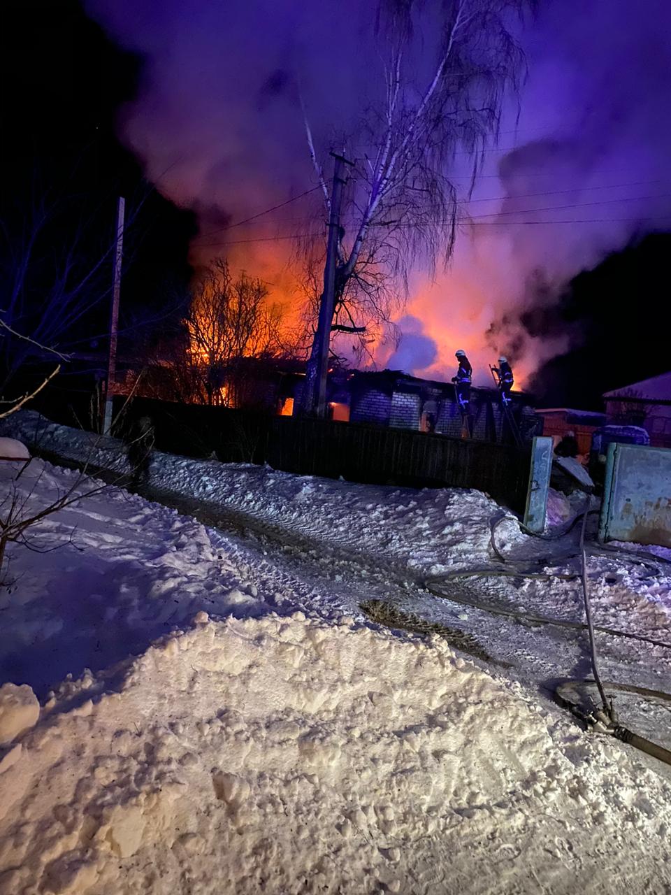 Горить житловий будинок у Світильні 19.02.2021, фото - ДСНС