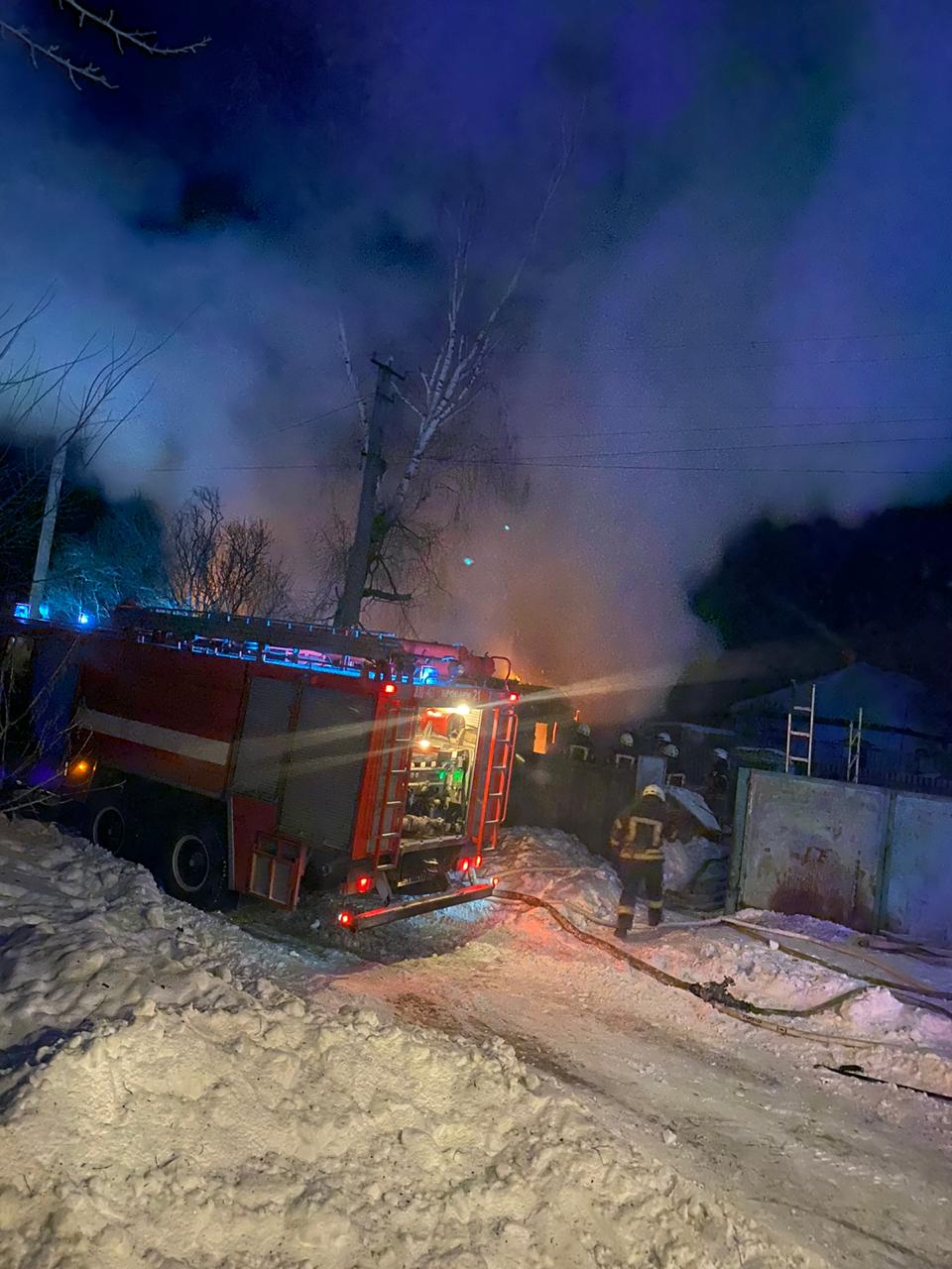 Горить житловий будинок у Світильні 19.02.2021, фото - ДСНС