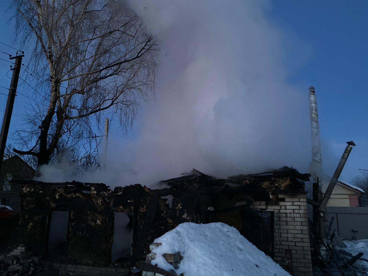 Горить житловий будинок у Світильні 19.02.2021, фото - ДСНС