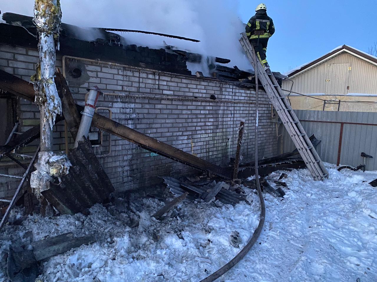 Горить житловий будинок у Світильні 19.02.2021, фото - ДСНС
