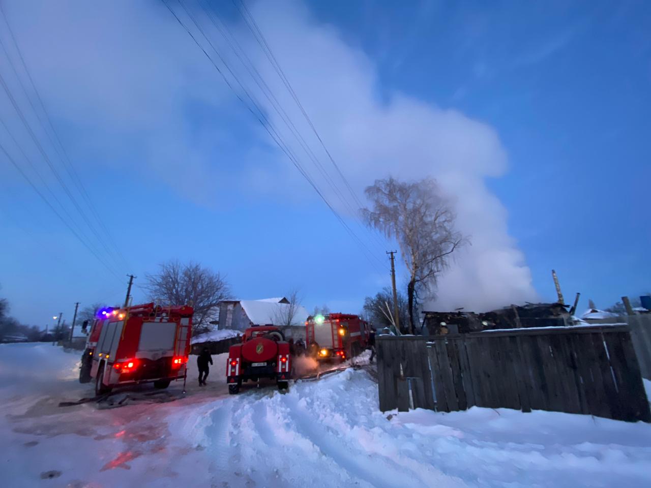 Горить житловий будинок у Світильні 19.02.2021, фото - ДСНС
