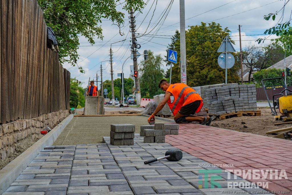 тротуар і велодоріжка