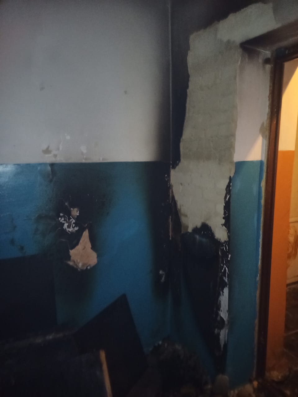 Загорання сміття на Петлюри 16-Г, 4 березня, фото - ДСНС