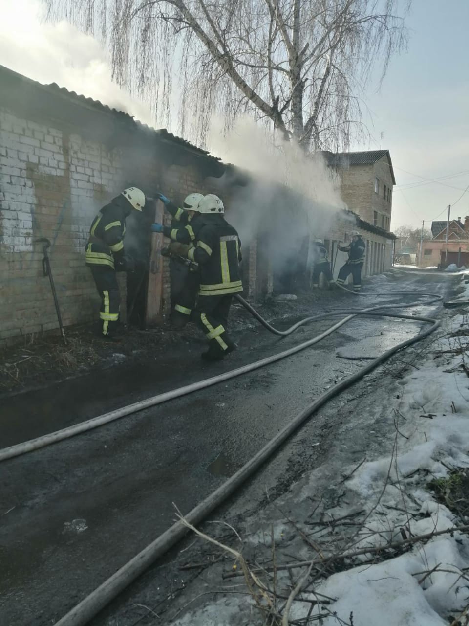 Пожежа на Воїнів-афганців, 7-А