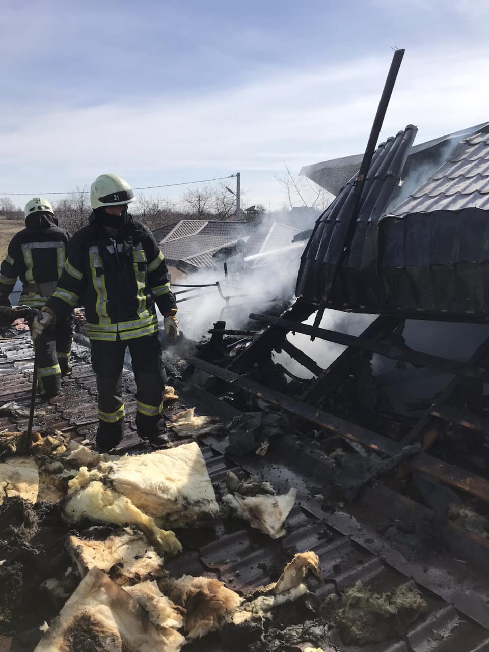 Пожежа Богданівка, 25.03.2021, фото - ДСНС