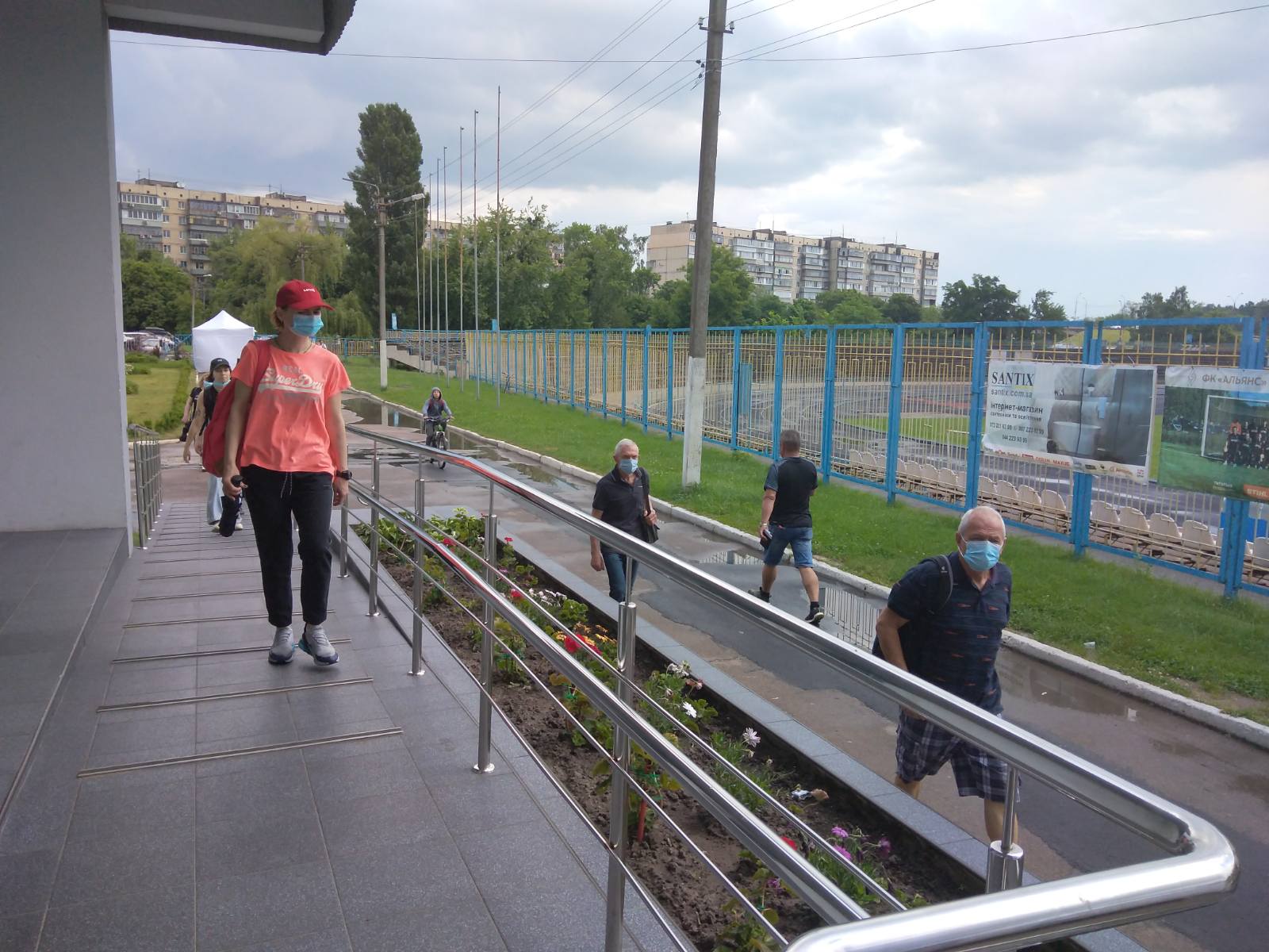 Вакцинація в легкоатлетичному 