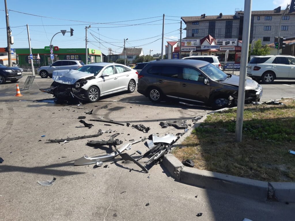 ДТП на Пекарні