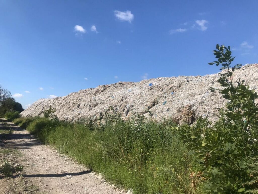 Промислові відходи, сміттєзвалища, фото - поліція