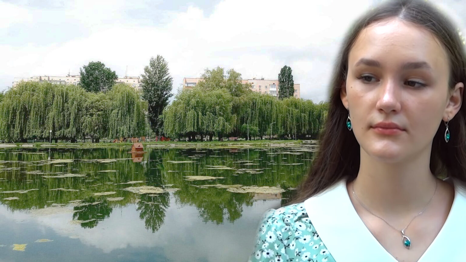 Новокаховська учениця-геній може врятувати броварське озеро? ВІДЕО