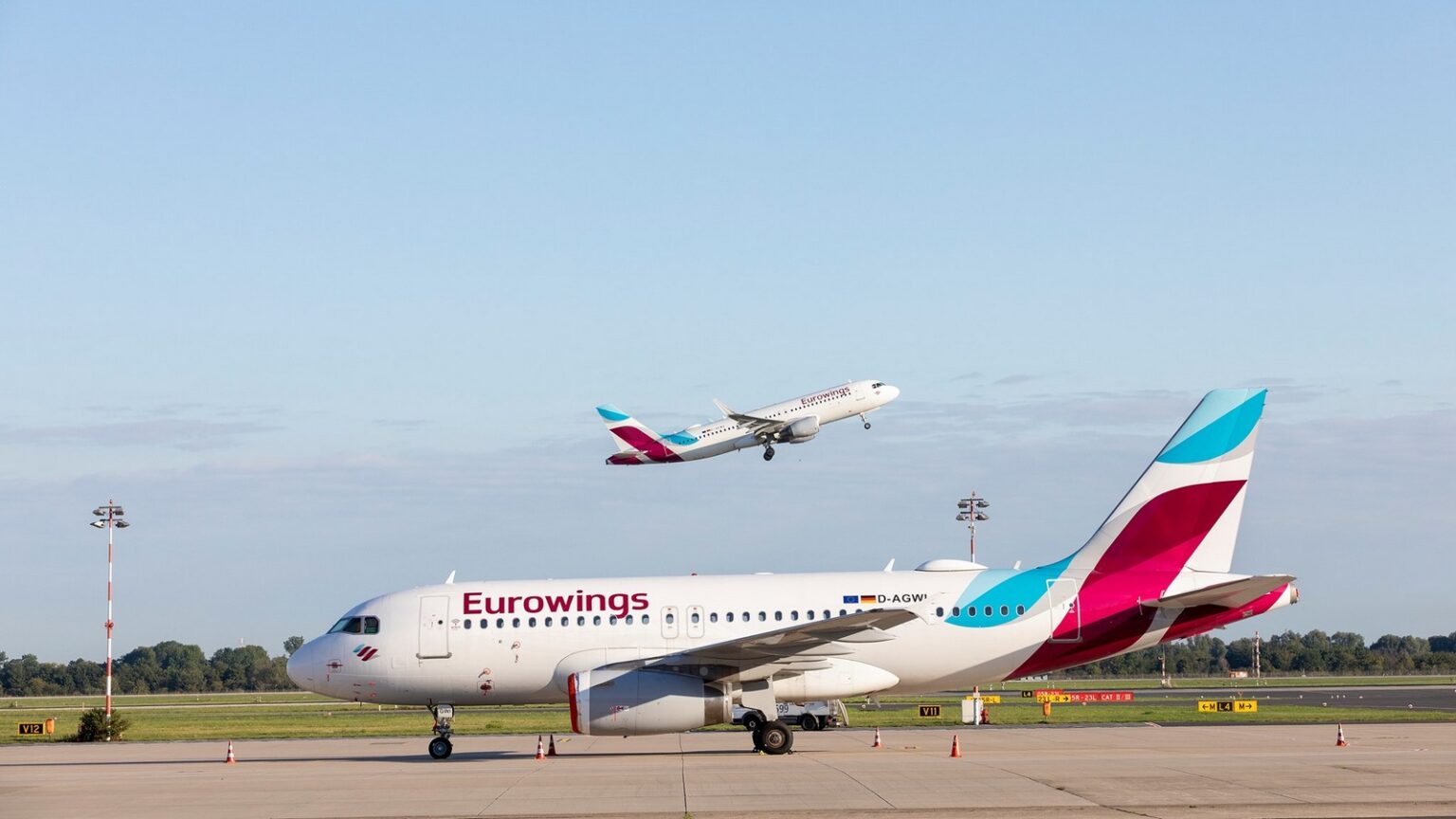 Німецький лоукостер Eurowings літатиме в Україну: коли і куди