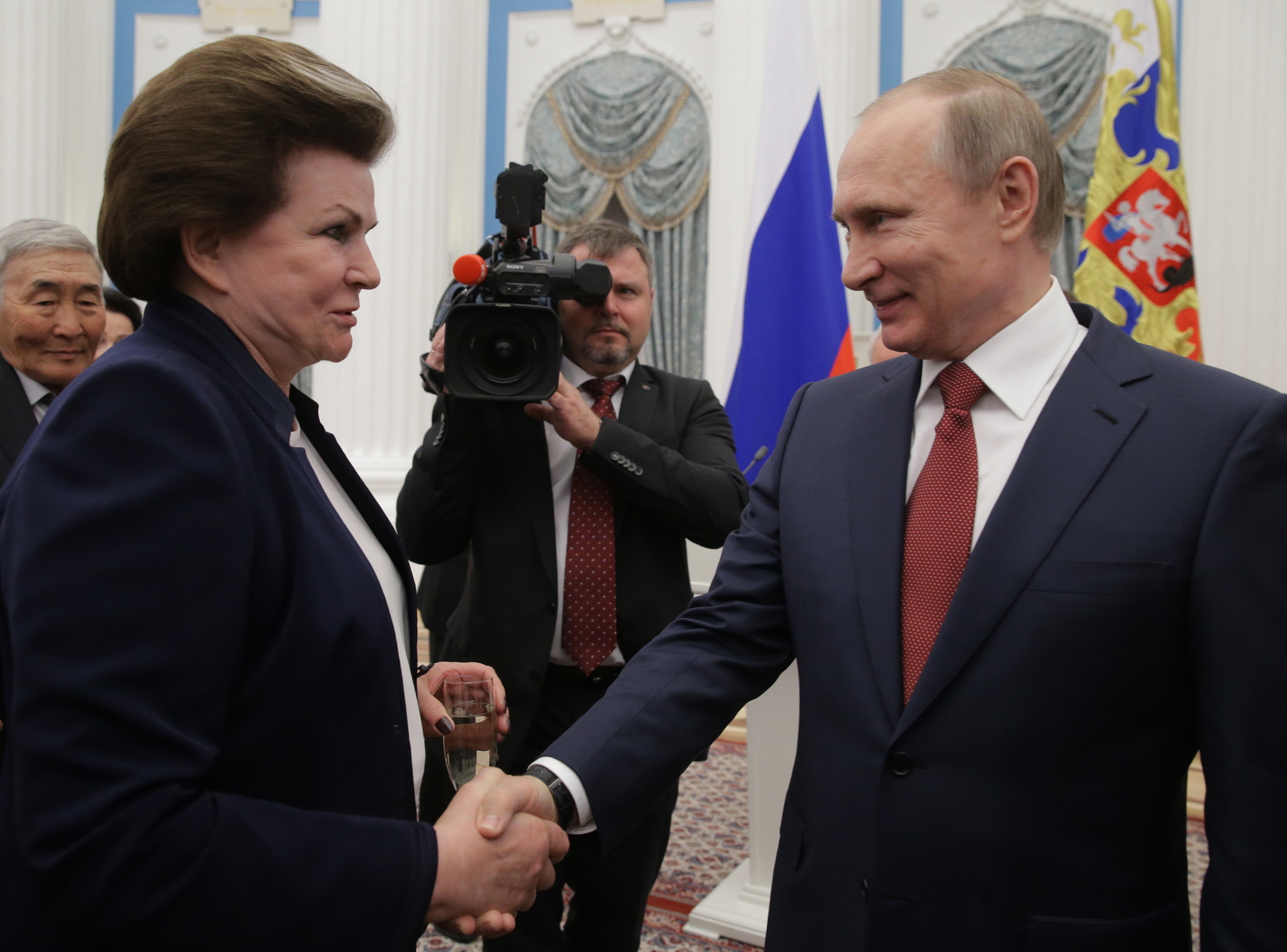 Терешкова з Путіним