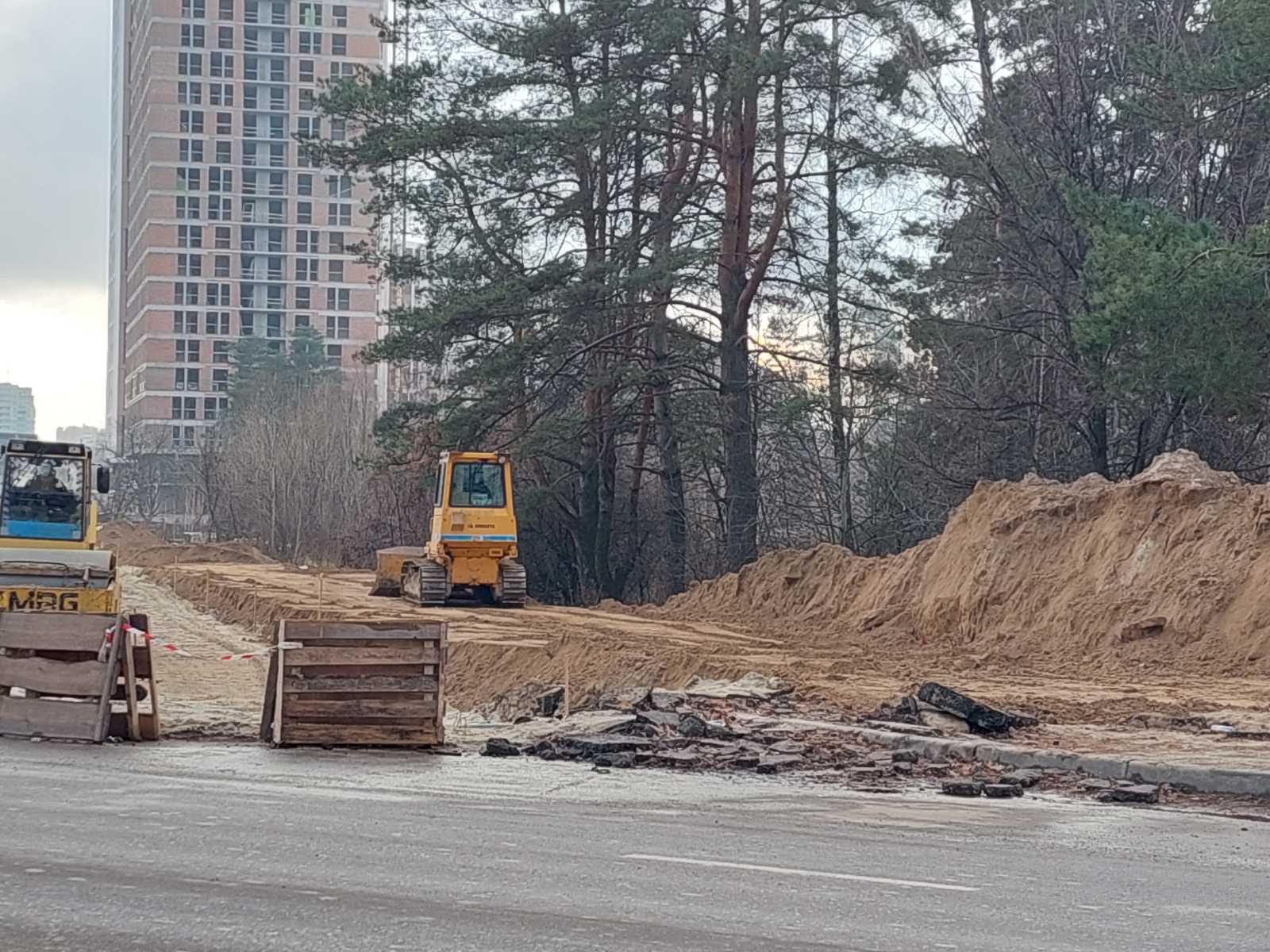 будівництво провулку Сокура