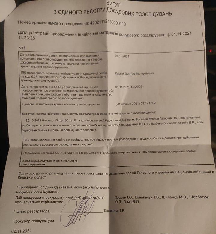 витяг із ЄРДР