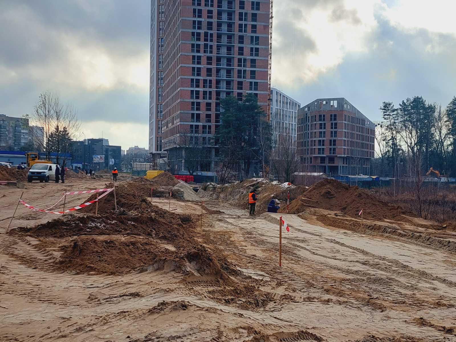 будівництво провулку Сокура