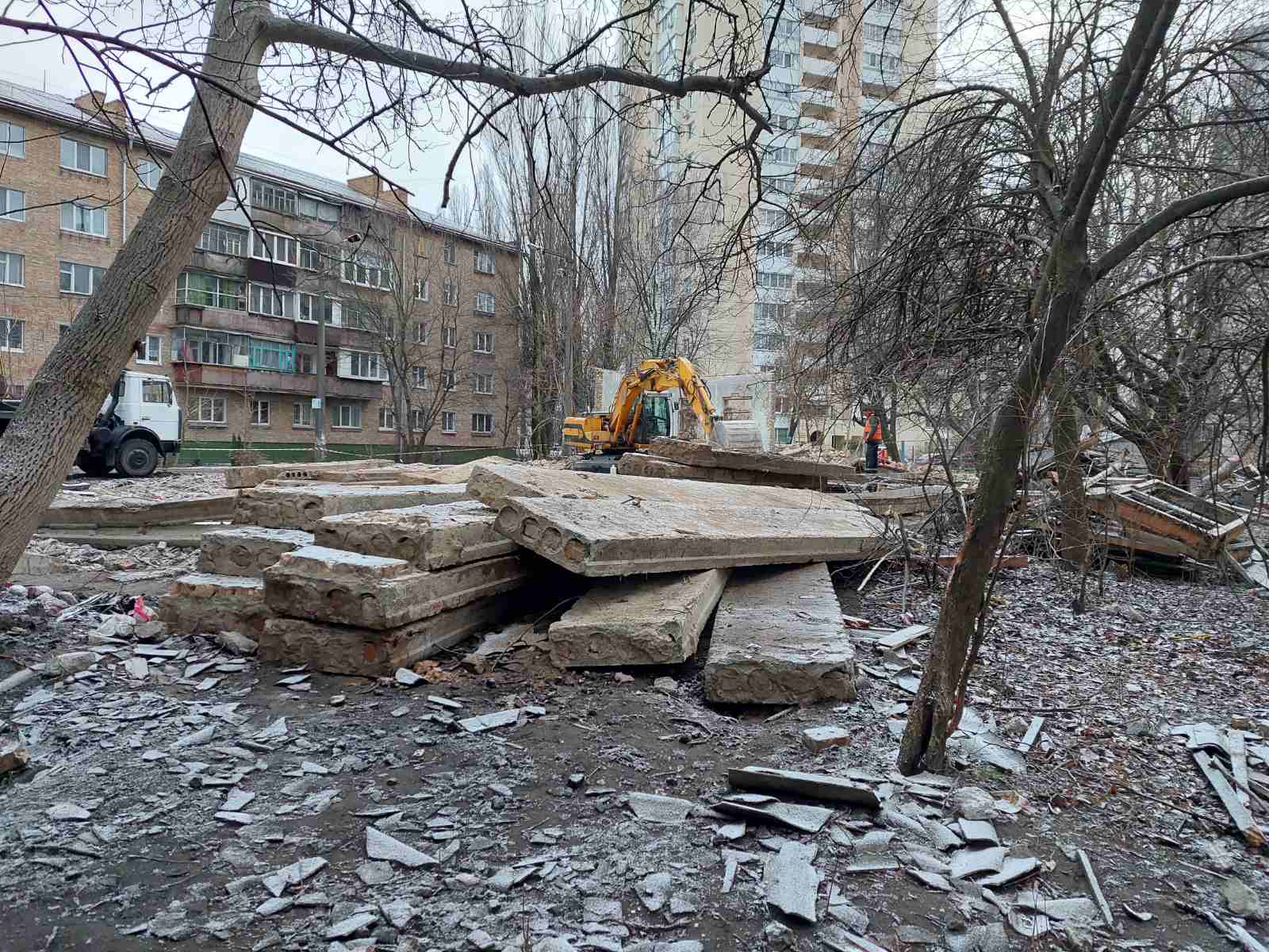 демонтаж дитсадка "Соколик"