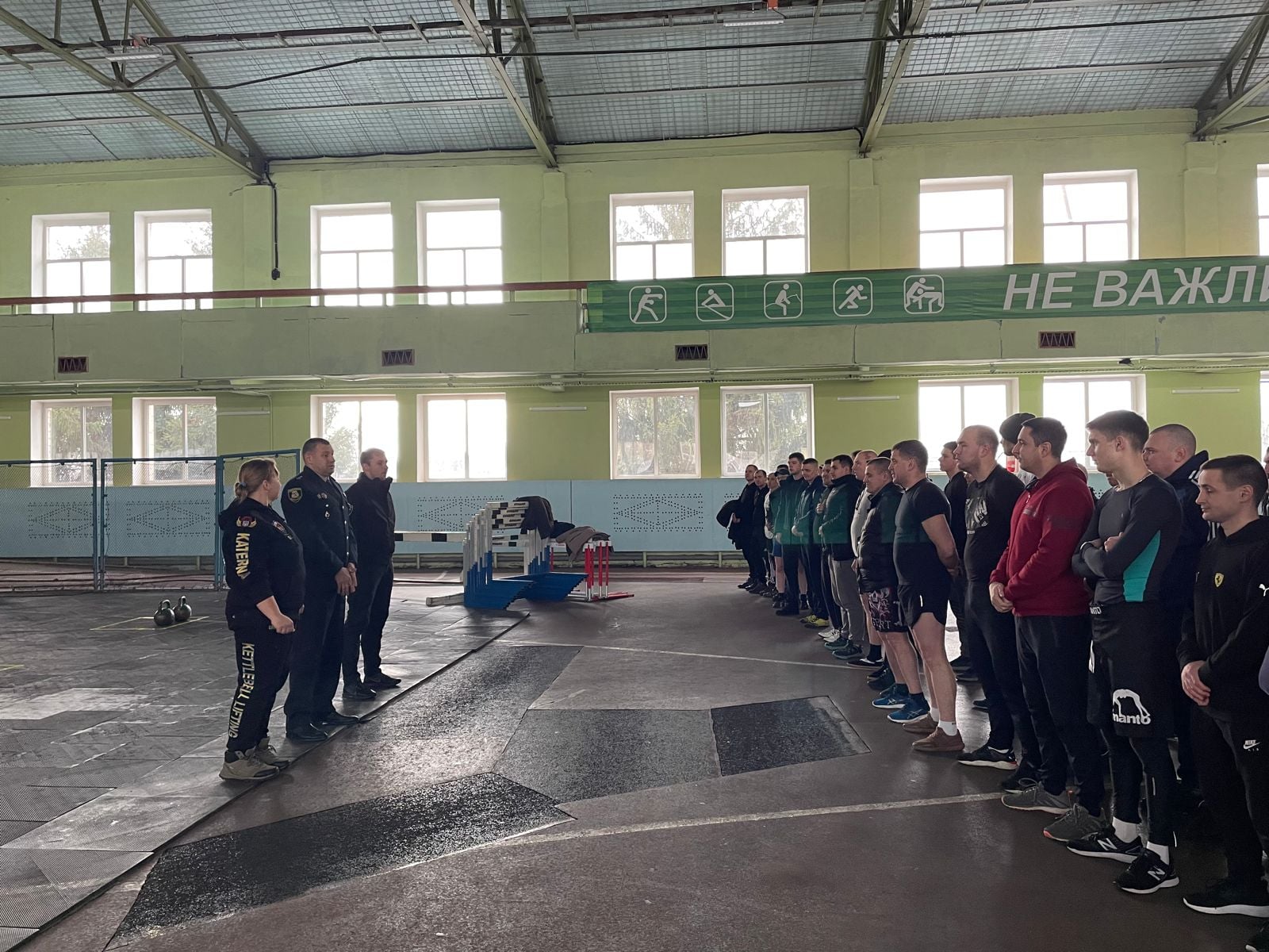 поліція, гирьовий спорт