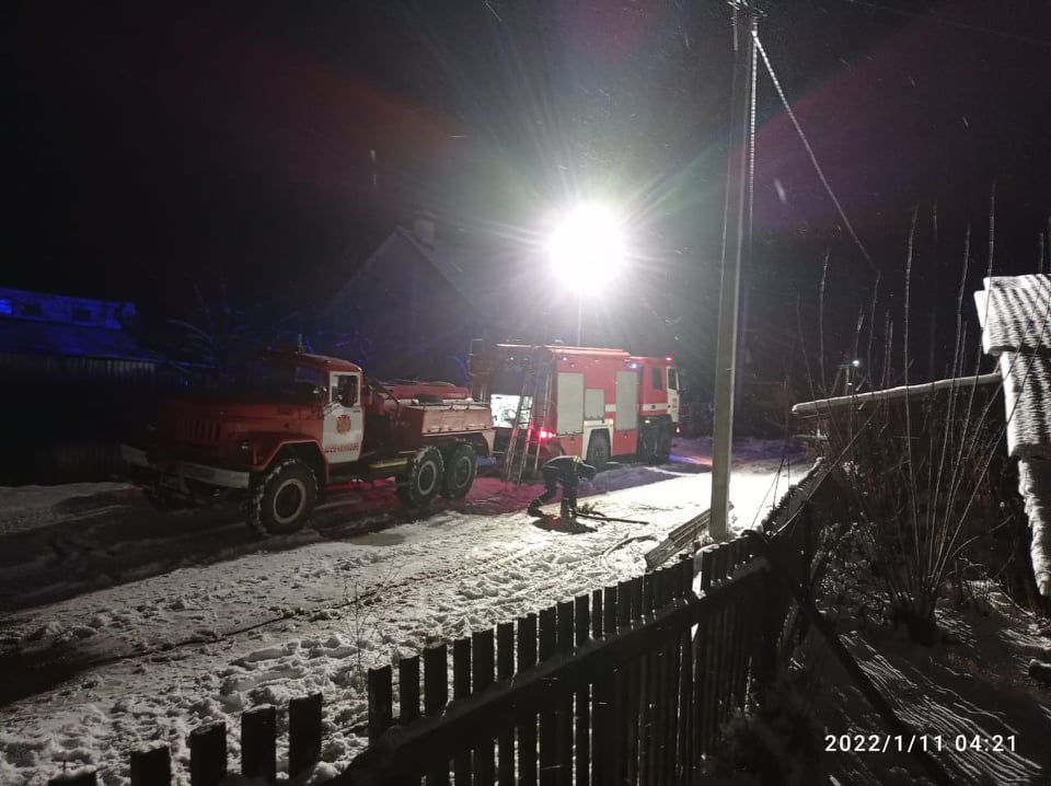 Пожежа в Шевченковому