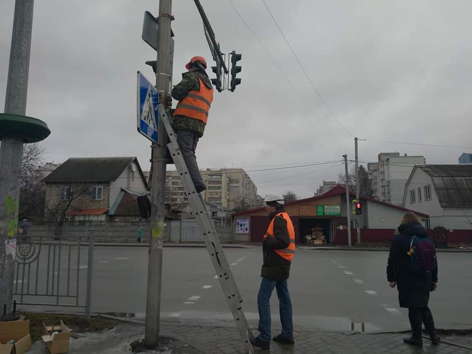 пішохідний перехід на Київській
